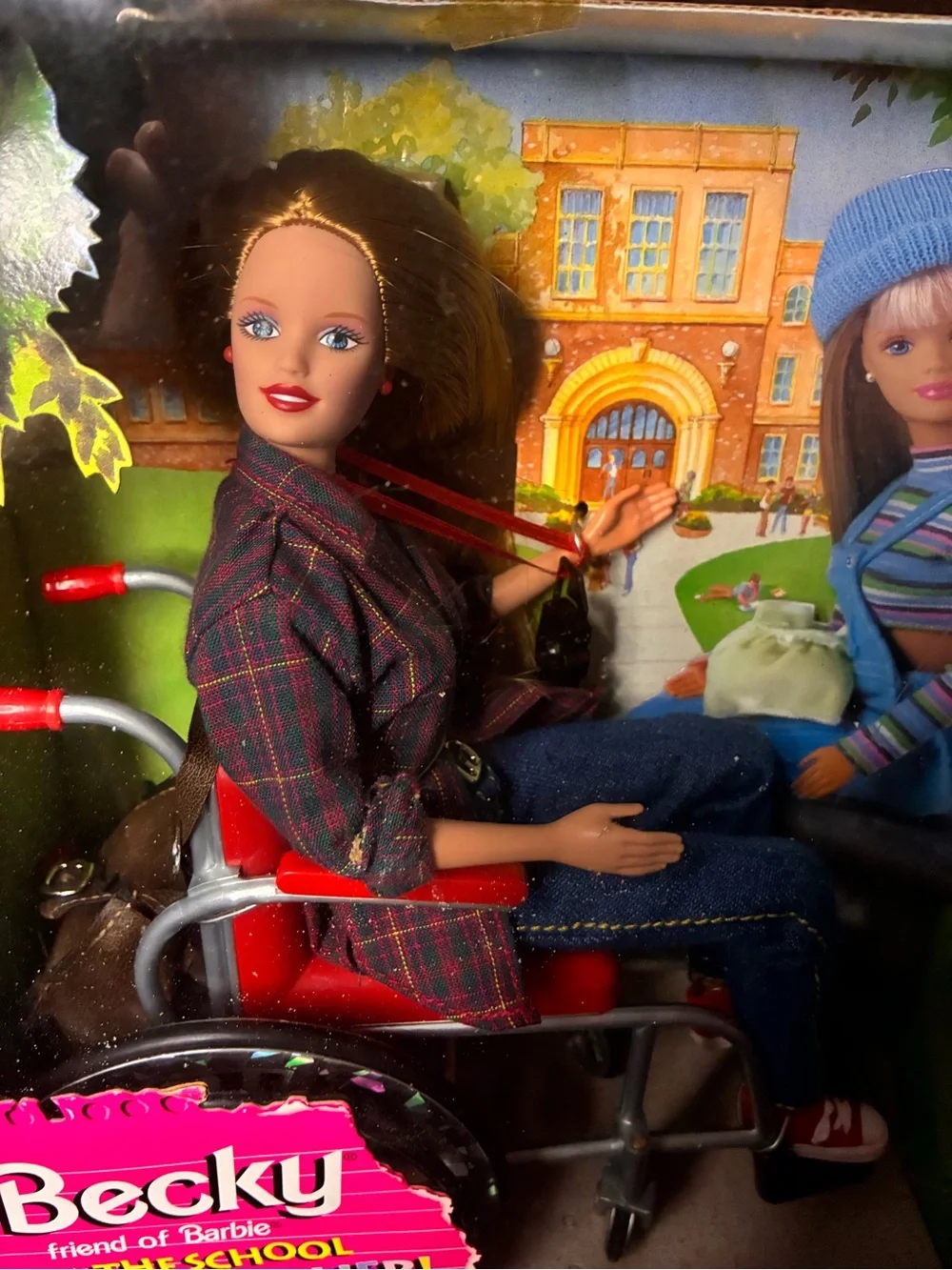 1998 Becky “I’m the School Photographer!” | Friend of Barbie | Wheelchair | NRFB